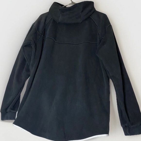 Nike Lab White Label Full Zip Up Black Hoodie Men’s Size XL Made In Italy - Picture 2 of 10